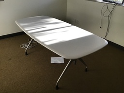 [#C5-1363] L72" W36" H29" Conf table White