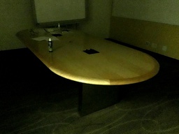 [#C7-1375] L120" W53" H29" Conf table Maple