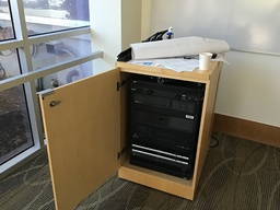 [#D19-1425] L32" W24" H39" Cabinet Maple