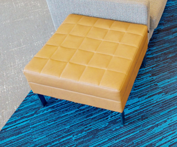 [#B11-7] Gold ottoman