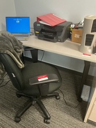 [#E2-22] Metal Desk 
