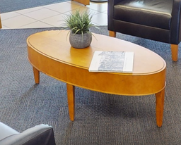 [#C3-13] Oval coffee table