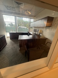 [#E7-4172] U shape desk - Left