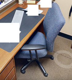 [#B13-8] Multi blue task chair