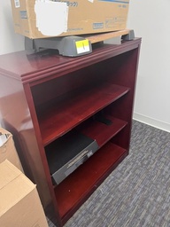 [#D2] Bookcase- Cherry wood in color