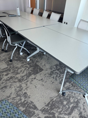 [#C12-42] 5'x30" NESTING TRAINING TABLE