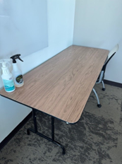 [#C12-43] 6' GOLFING TABLE