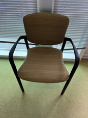 [#B8-48] GREEN SIDE CHAIR