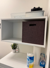 [#D19-82] WALL MOUNT CUBBY