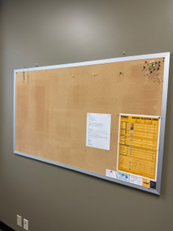 [#F1-156] 5' CORK BOARD