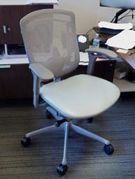 [#B13-4] Grey task chair