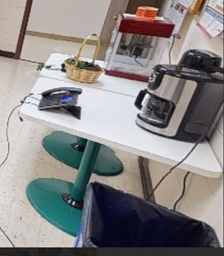 [#C3-7] square white tables