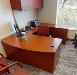 [#E7-12] desk - u-shaped