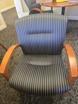 [#B9-2] Guest chair – striped