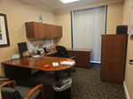 [#E7-8] U-shaped desk – wood/laminate