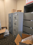 [#D10-70] Metal 4 drawer file (dark grey)