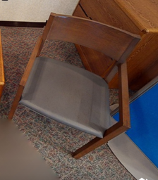 [#B9-2] Wood guest chair