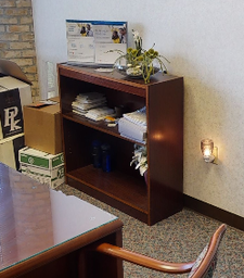 [#D1-7] bookcase - 2 shelf