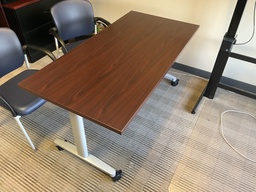 [#C12-65] 60x30x29 ROLLING DESK
