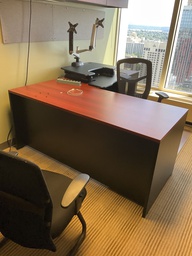 [#E6-147] 78x66x30 L SHAPED DESK