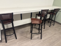 [#B1-280] BROWN STOOL CHAIR***