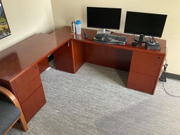 [#E6-7] 80x67x29 L SHAPED DESK