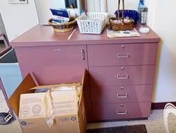 [#D21-38] Large cabinet pink