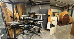 [#C6-7] Meeting Room Round Tables Seat Height without Power