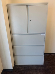 [#D8-46] 3 drawer lat / 2 dr storage on top