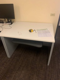 [#E2-61] Call center desk / table white