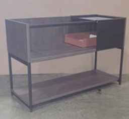 [#D20-89] Byward Low Cabinet, Top Access, 36Wx14Dx21H