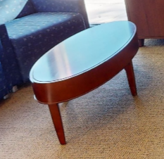[#C3-12] Oval coffee table