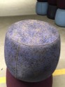 [#B11-20] ROUND FABRIC STOOL