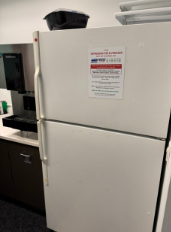 [#G10-31] WHITE FRIDGE