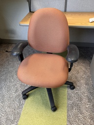[#B8-14] Burnt Orange Chair