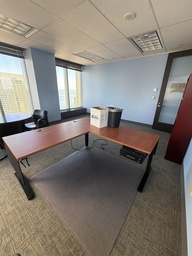 [#E10-136] 72 x 72 L SHAPED HAT DESK