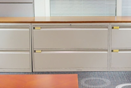 [#D5-7] 2D file cabinet credenza