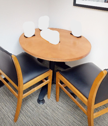 [#C4-19] Round meeting table