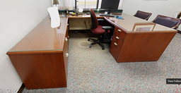 [#E7-1] U-shaped desk