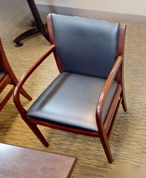 [#B9-2] Black guest chair