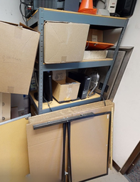 [#D14-18] 4shelf metal rack