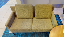 [#B6-4] 2-seat grey couch