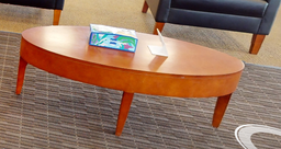 [#C3-13] Oval coffee table