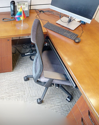 [#B13-6] Task chair with arms