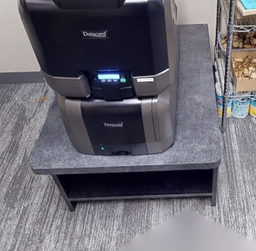 [#D19-11] Grey printer cabinet
