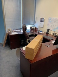 [#E7-39] Left-Hand Desk - U Shaped 6'x9'x6'