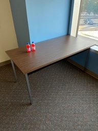 [#C11-77] Side Table - 4 Sided With Metal Legs