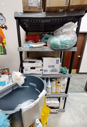 [#D19-13] 5 tier Plastic shelving
