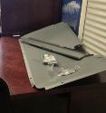 [#A0-43] Metal Parts from a desk
