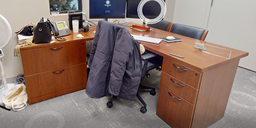 [#E6-2] L-Shaped desk